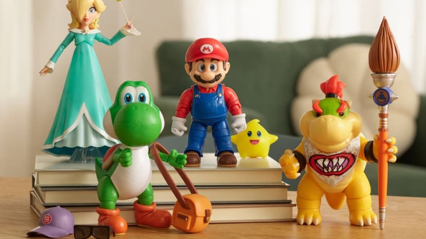Jakks Pacific Unveils New Super Mario Galaxy Movie Toys