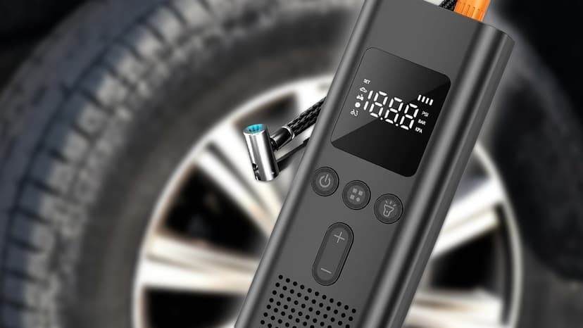 Add a Cordless Tire Inflator and Air Compressor to Your Car Emergency Kit for Less Than $10