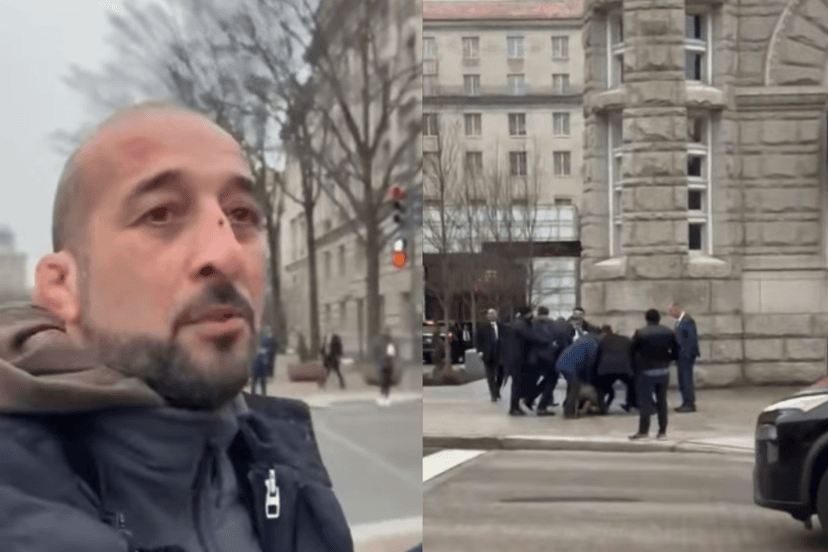 Aliyev's Bodyguards Accused of Assaulting Protesters in Washington