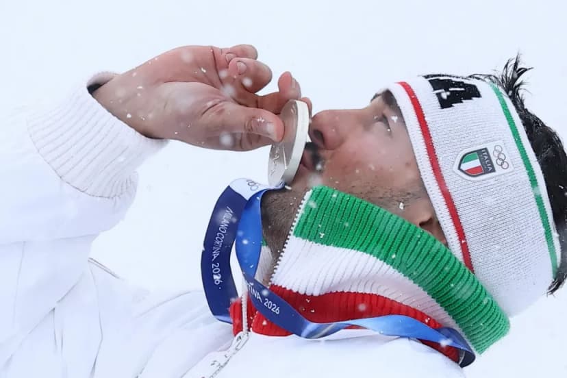 Italian Skier Dedicates Olympic Silver Medal to Deceased Fiancee
