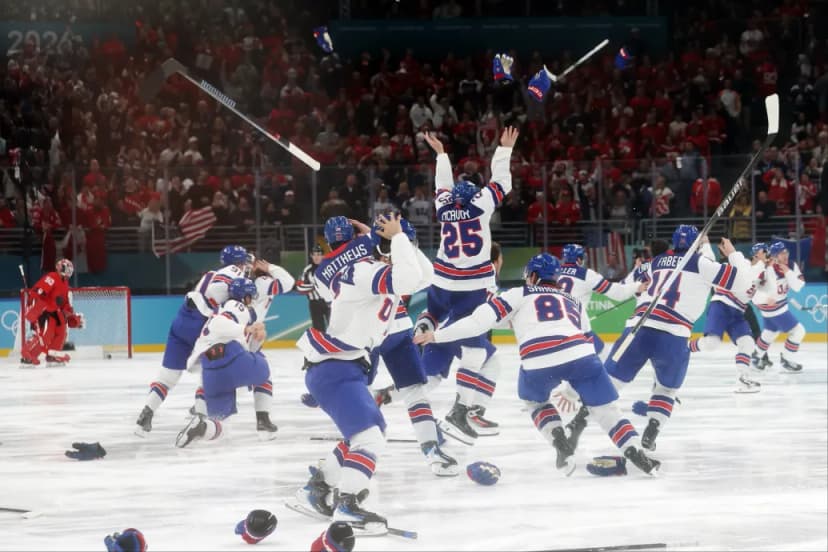 Aranygóllal nyerte az USA az olimpiai hokitornát, 1980 után övék újra az arany