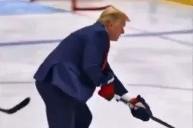 Trump Jokes About US Olympic Hockey Victory Over Canada