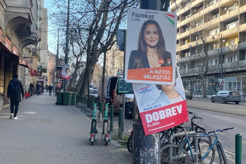 Hungarian Election Campaign: Tisza Party's Low Visibility Compared to Fidesz and DK