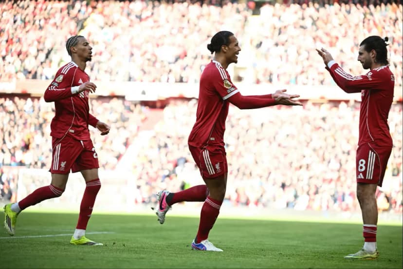 Szoboszlai gólpasszt adott, hétgólos meccset nyert a Liverpool a West Ham ellen