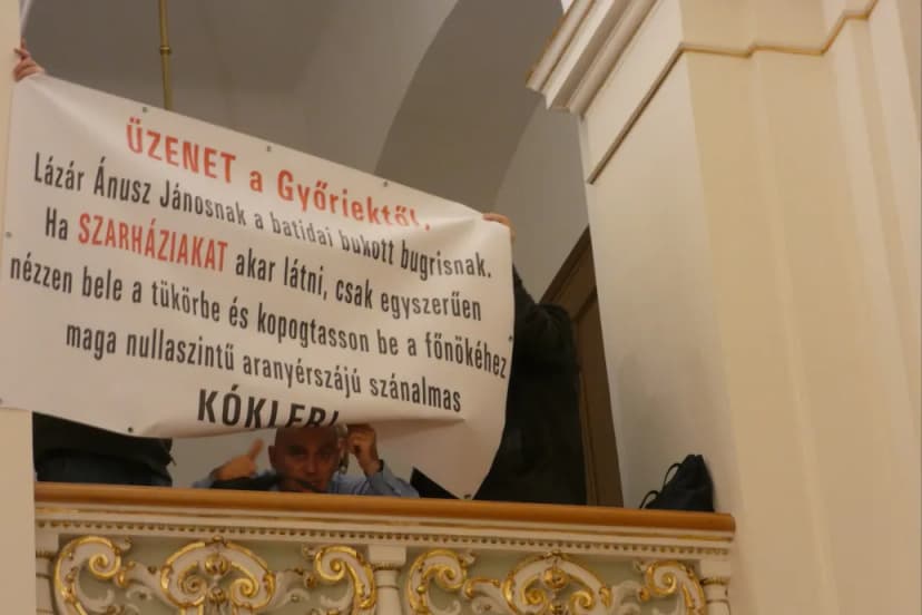 Győr-Szol Debate Removed from Agenda by Fidesz-KDNP Faction