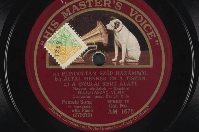 Széchényi Library's online music service expands with 800 new gramophone records