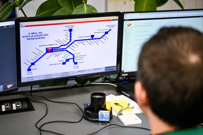 Szerdán kezdi a Mol az Adria kőolajvezeték hosszú távú tesztelését