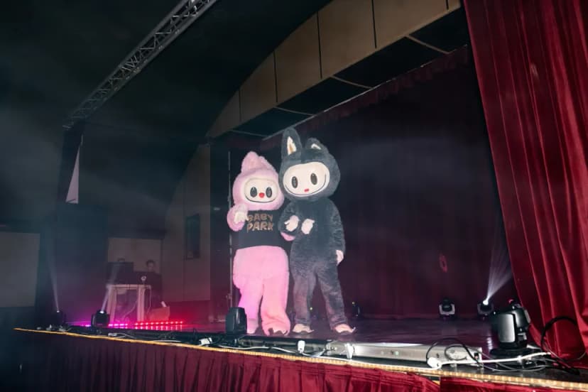 The Labubus are no longer just dreaming, but coming to life, music sounds in their footsteps