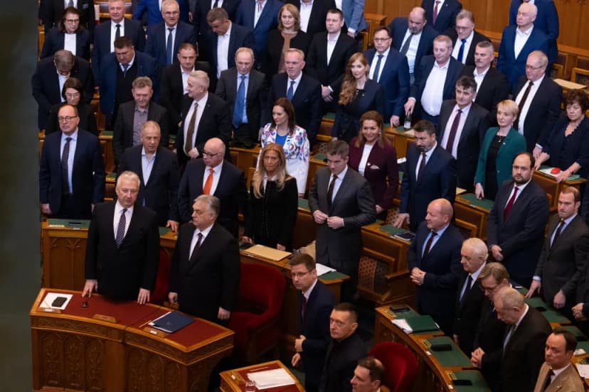 Fidesz majority in Parliament votes in favour of founding charter of Trump's Board of Peace