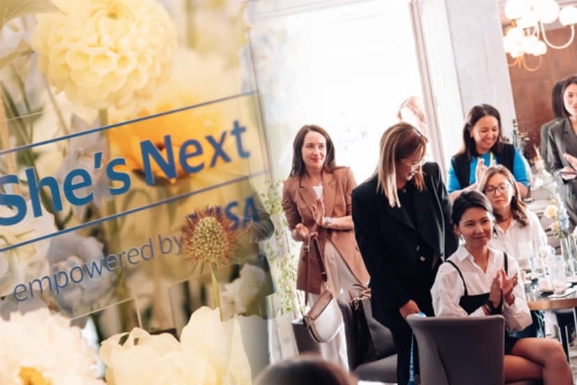 Visa and Halyk Launch Fifth Wave of She’s Next Initiative in Kazakhstan