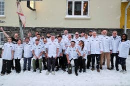 They were freezing from the cold in Iceland