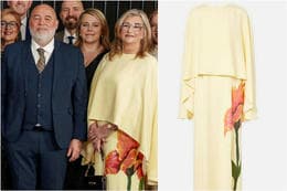 Alma wore a 200 thousand krona dress