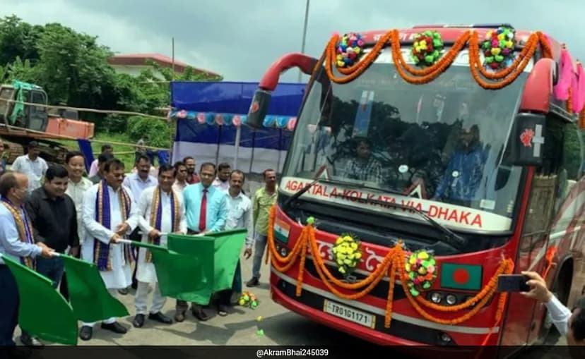 India-Bangladesh Bus Service Restarts After 18 Months As BNP Comes To Power
