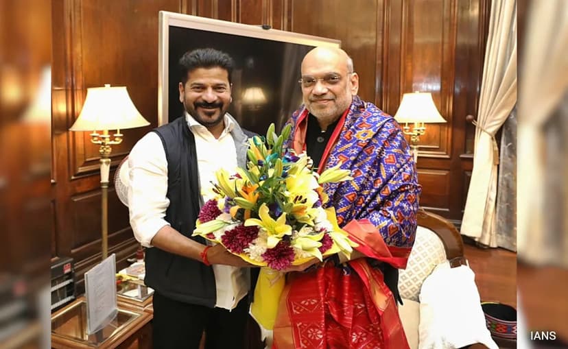 Revanth Reddy Urges Amit Shah To Allocate More IPS Officers For Telangana
