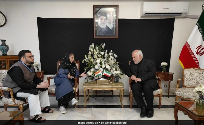 Kashmiri Leaders Meet Iranian Ambassador, Express Support For Iran