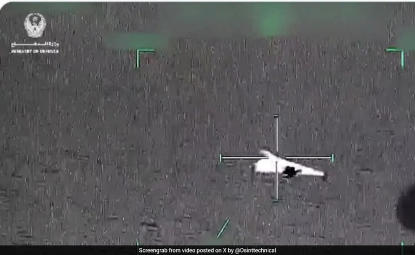 Video: UAE Releases Footage Of Air Defences Shooting Down Iranian Drones