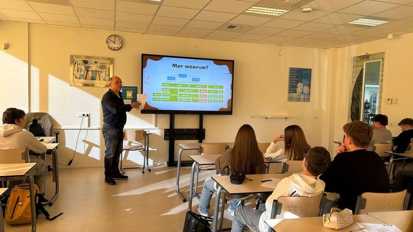 'You did that nicely': at a high school in Hengelo you can now learn Twents
