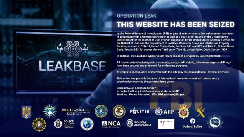 International Law Enforcement Shuts Down Cybercrime Platform LeakBase