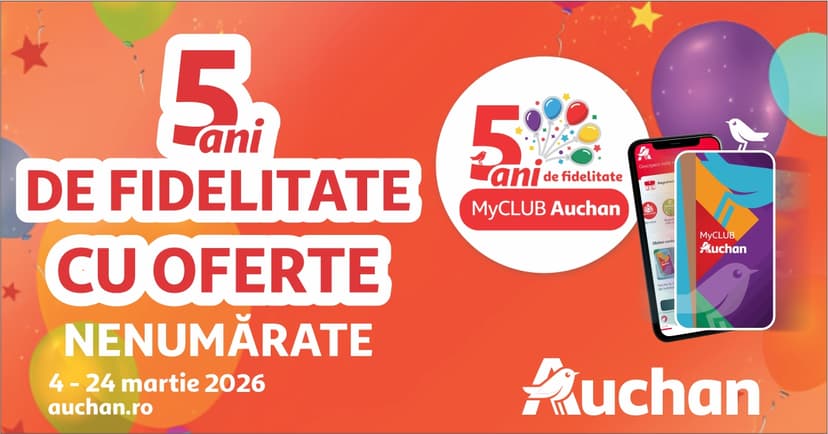 Auchan Loyalty Program Celebrates 5 Years with 2 Million Members