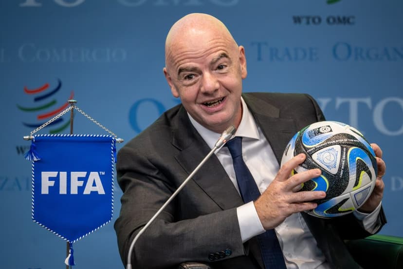 FIFA president says players who cover mouths when speaking could be sent off