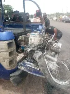 Truck Crushes Traffic Officer and Two Riders in Badagry, Lagos