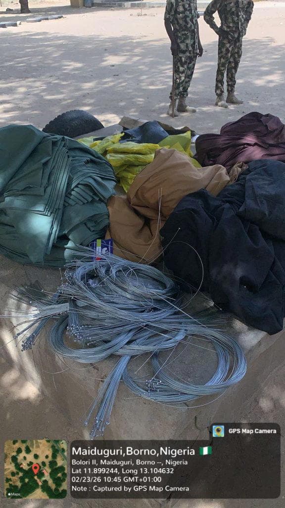 Troops Arrest Boko Haram Suspects with Uniform Fabrics in Borno