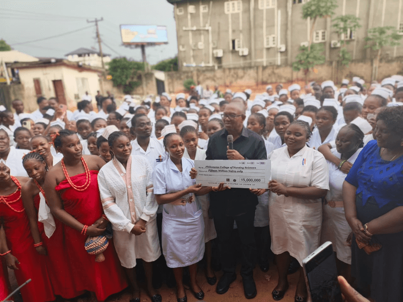 Peter Obi Denies Political Motivation for Nursing School Donations