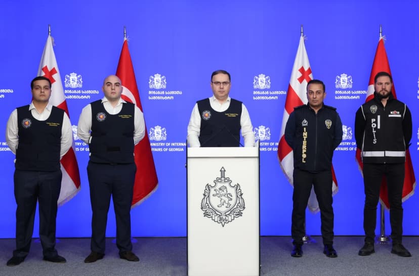 Georgia Arrests 14 Turkish Citizens in Joint Operation