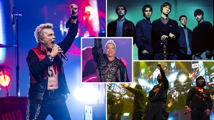 Billy Idol, Wu-Tang Clan, P!NK, Oasis And Phil Collins Among 2026 Rock & Roll Hall Of Fame Nominees