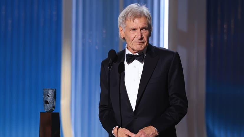 Harrison Ford’s Earnest Actor Awards Speech Honors Craft: “We Share The Privilege Of Working In The World Of Ideas, Of Empathy, Of Imagination”
