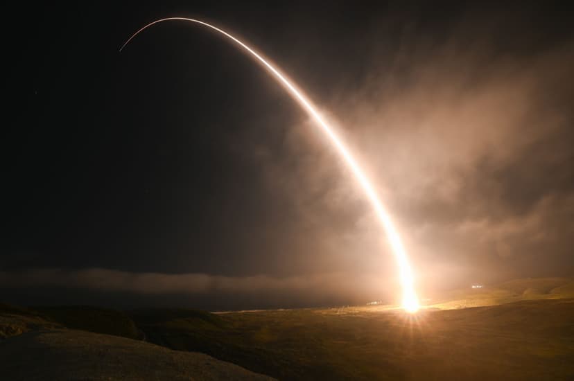 U.S. Air Force test launches Minuteman III ICBM from Vandenberg Space Force Base