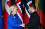 Von der Leyen, en Kiev: "Ucrania va por el buen camino" para convertirse en miembro de la UE
