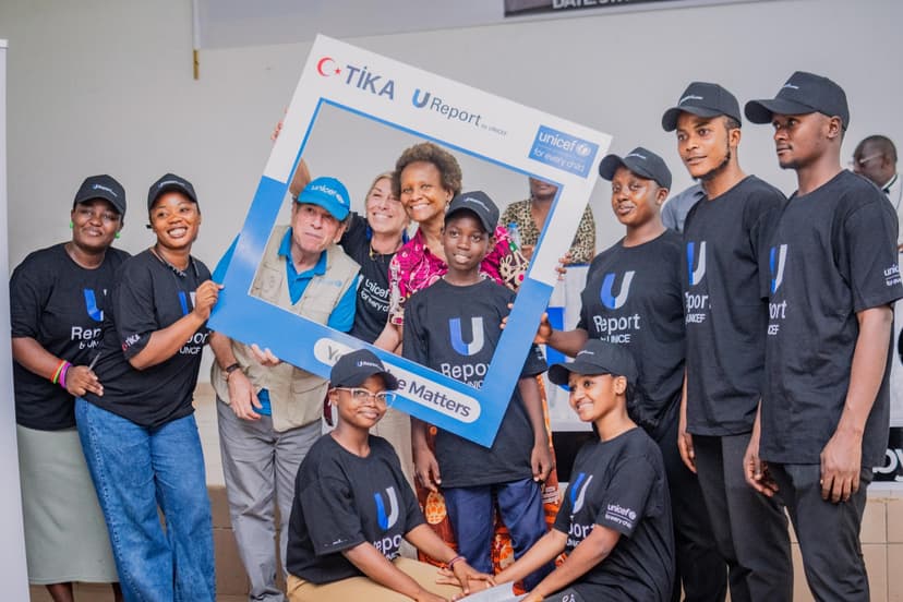 UNICEF Launches U-Report Community in Cameroon