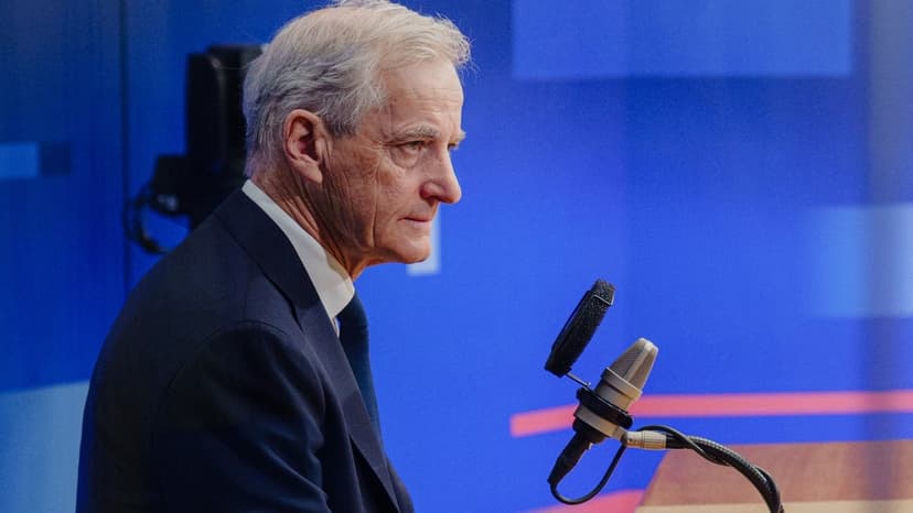 Norwegian Prime Minister Støre Expresses Concern Over Escalation