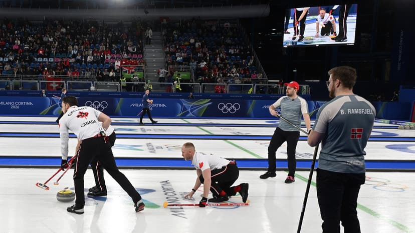 Norwegian Men's Curling Team Loses Semifinal Thriller to Canada