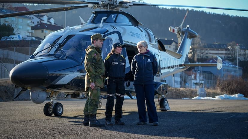 Norwegian Police Lack Air Support in Districts, Causing Delays