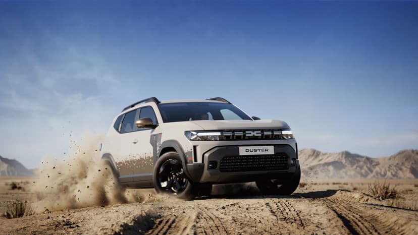 Dacia Launches Limited Edition Duster 'Spirit of Sand' After Dakar Rally Win
