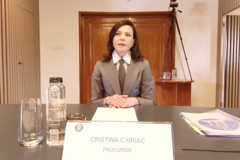 Romanian Prosecutor Nominee Cristina Chiriac Explains Million Euro Asset Declaration 'Error'