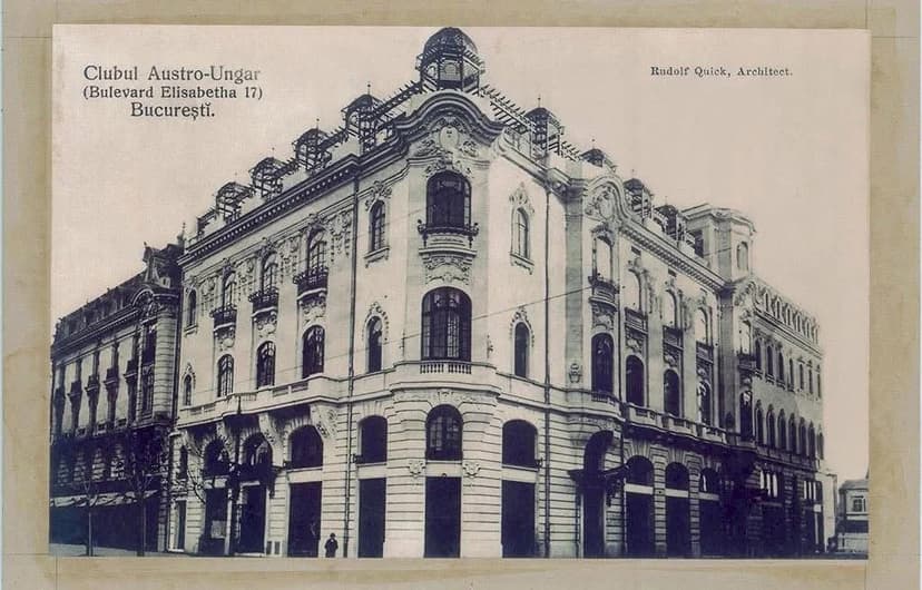 Former Austro-Hungarian Club, Now Elisabeta Theatre, Up for Sale in Bucharest