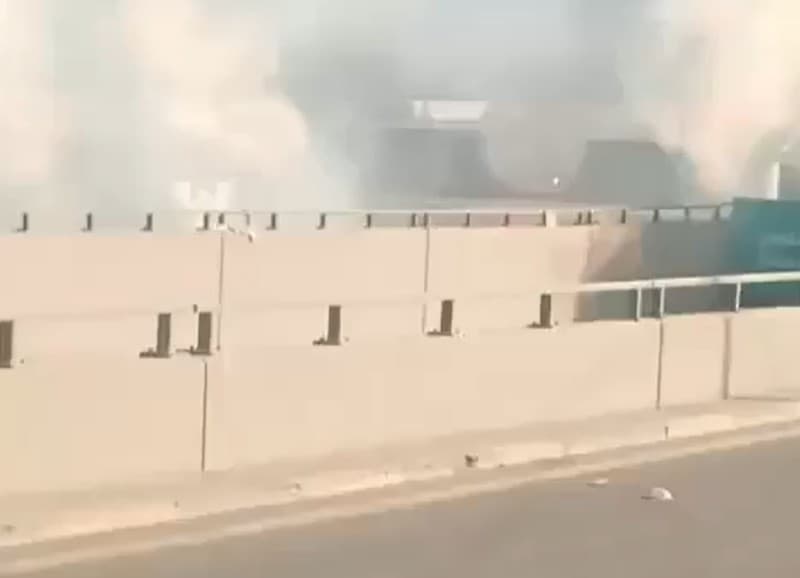 VIDEO Two drones hit a port in Oman, a country not previously attacked by Iran