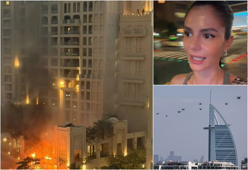 Româncă aflată în hotelul din Dubai, avariat de un atac iranian: „Bubuiturile se aud în continuare” / Ce a urmat după explozia din Palm Jumeirah
