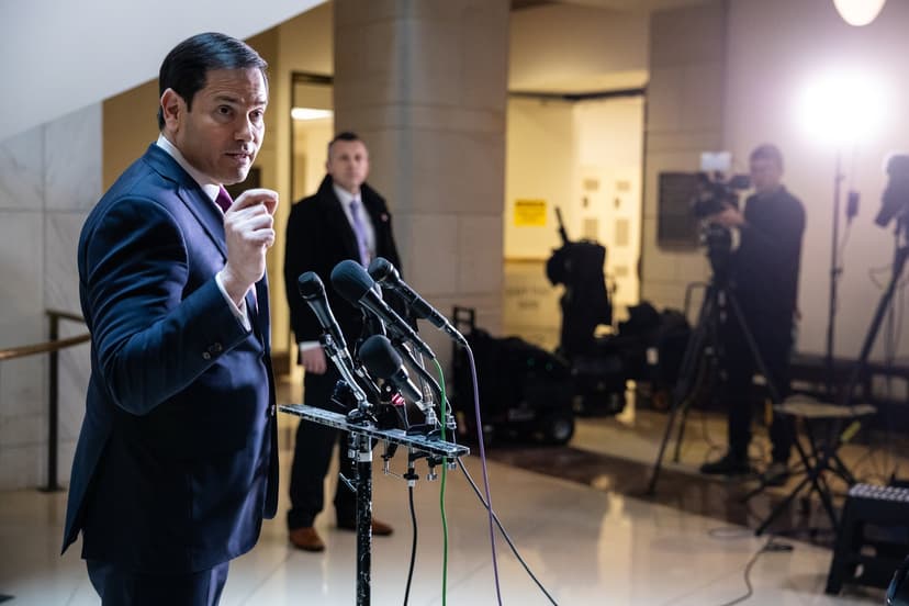 The Head of American Diplomacy Has Another Version for the US Attack on Iran. "Look What They're Doing Now"