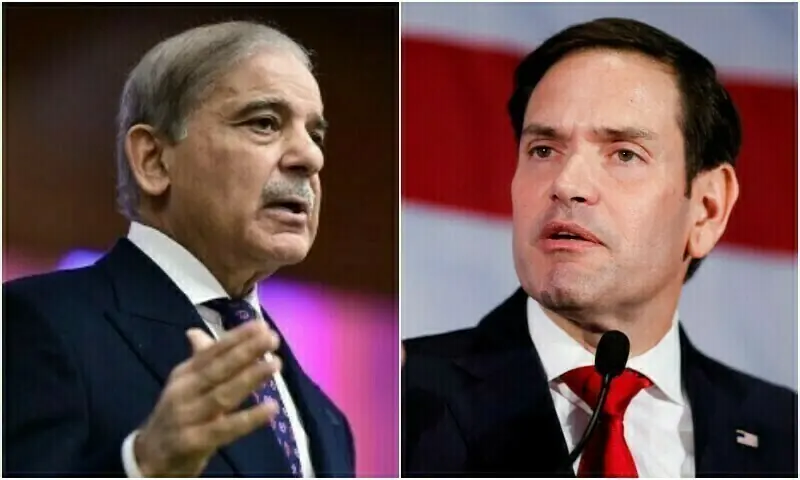 PM Shehbaz Meets US Secretary of State Rubio in Washington