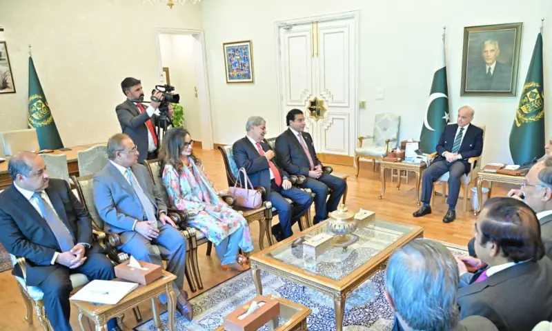 PPP delegation meets with PM Shehbaz, discusses prevailing local and regional situation
