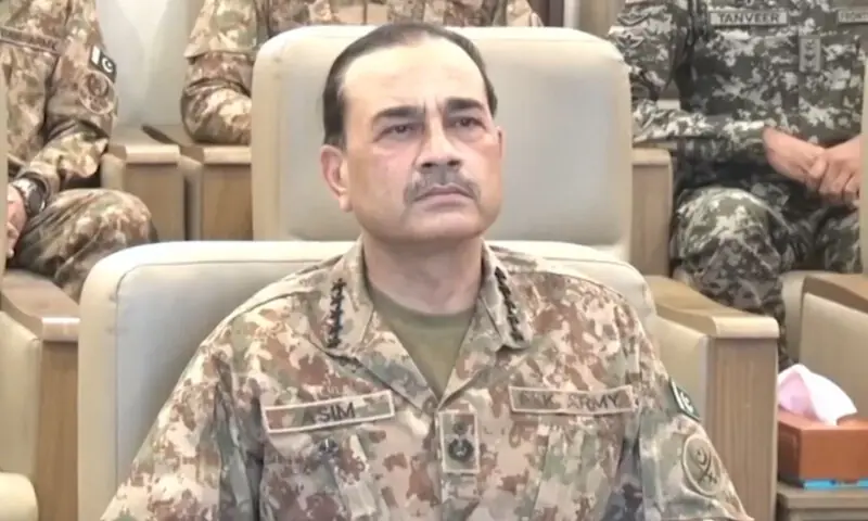 Use of Afghan soil by for terrorism against Pakistan ‘unacceptable’: CDF Munir