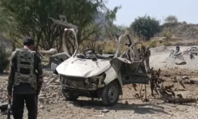 7 policemen, including SHO, martyred in attack on police vehicle in KP’s Lakki Marwat