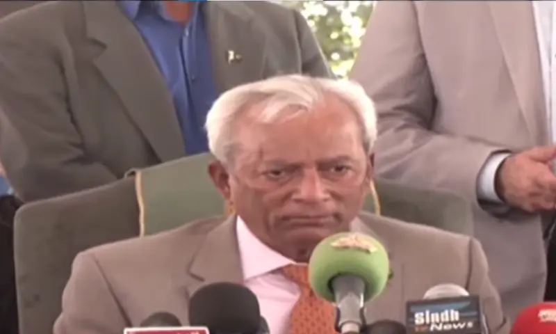 Newly Appointed Sindh Governor Nehal Hashmi Vows Education and Job Improvements