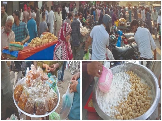 Karachi's Burns Road — A hubbub of activity before Iftar