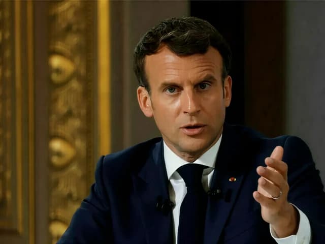 Macron asks Trump to lift sanctions on European officials