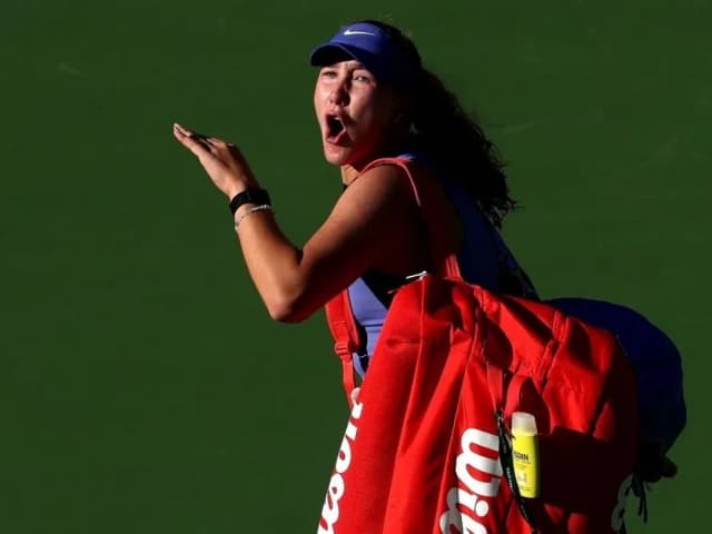 Andreeva crashes out of Indian Wells